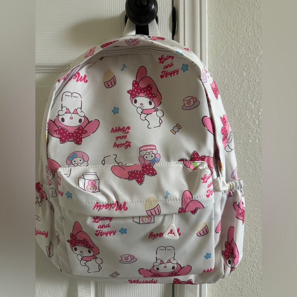 My Melody School Backpack Big Size NWT